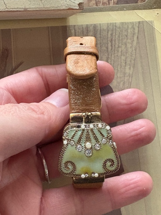 Fossil Accessories - Fossil Leather Watch (Kiss-Lock Purse Design)